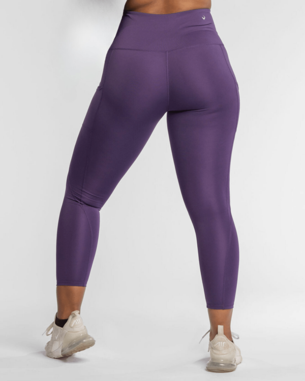 Hi Five Pocketed High-Waist Legging – Purple Craze